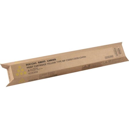 Ricoh Ricoh Yellow Toner Cartridge, 15,000 Yield 841339